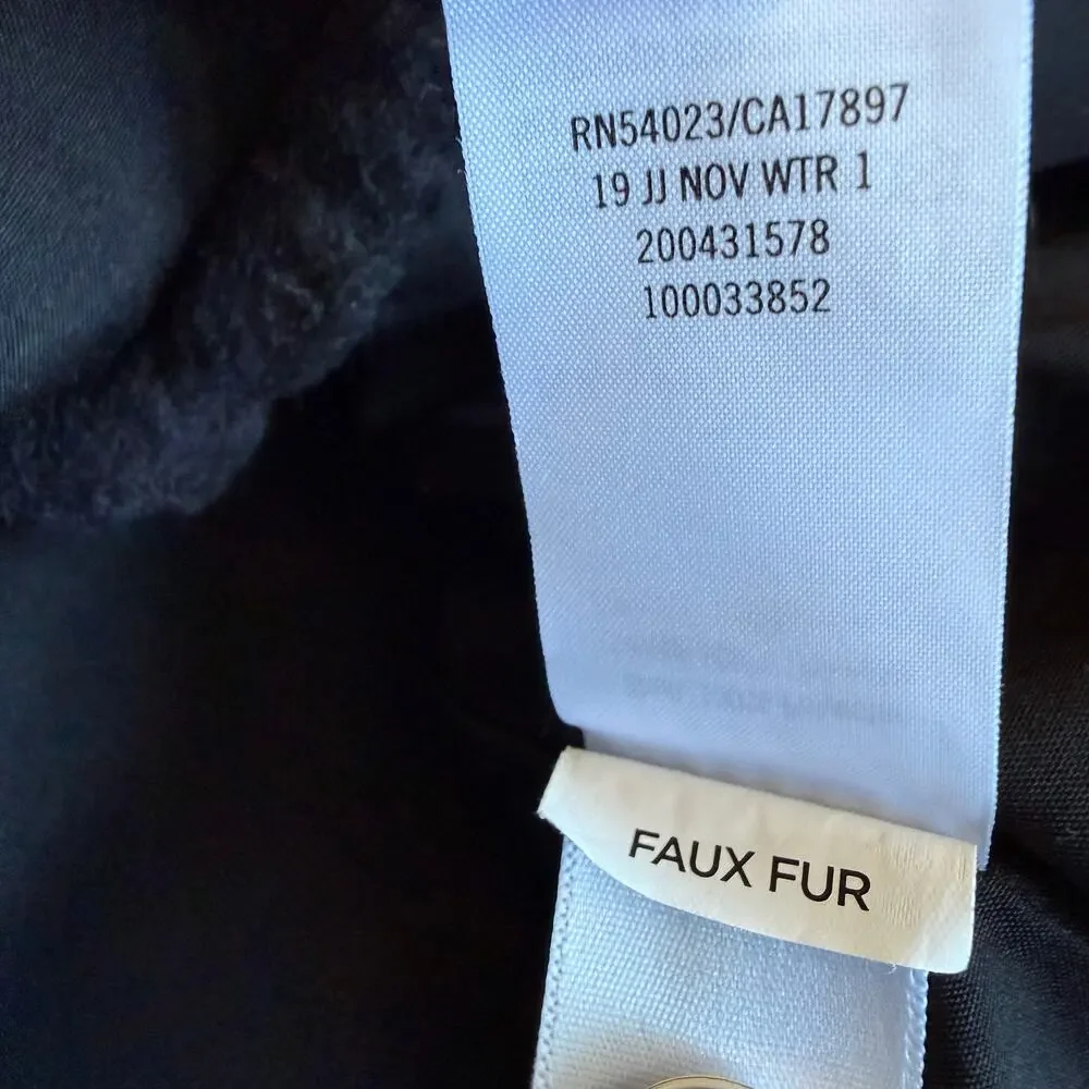 Janie and Jack Channel Faux Fur Short Coat 5 to 6 Girls - Picture 6 of 8